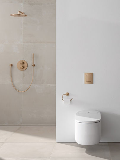 Grohe Rainshower Στρογγυλή Κεφαλή Ντουζ 31cm με Βραχίονα 38cm