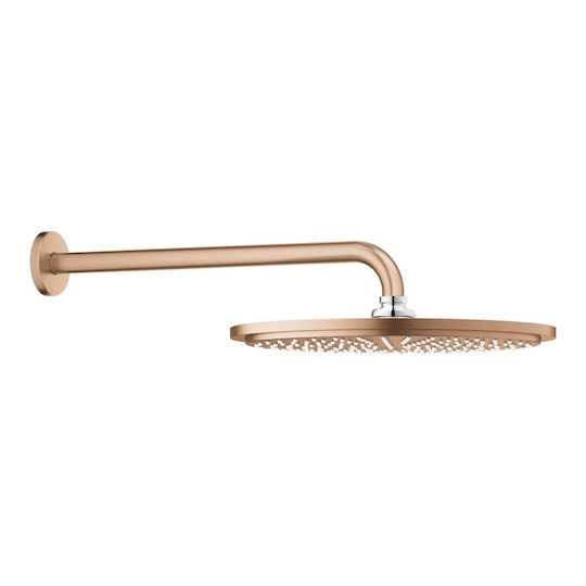 Grohe Rainshower Στρογγυλή Κεφαλή Ντουζ 31cm με Βραχίονα 38cm
