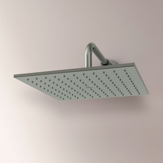 Ideal Standard Idealrain Τετράγωνη Κεφαλή Ντουζ 30x30cm Silver