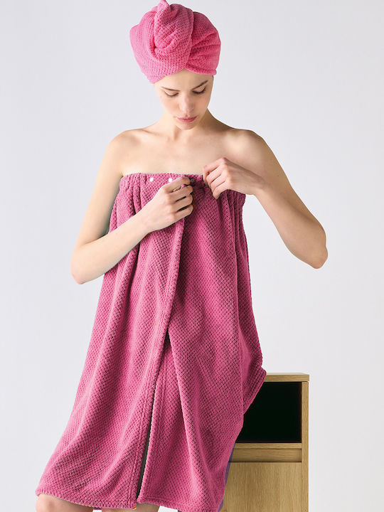 Kentia Bath Towel Jump 80x140cm Fuchsia Weight 300gsm