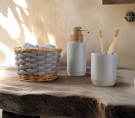 Комплект от 5 кърпи за ръце Basket Borra Nef Nef Homeware 105 Кремаво
