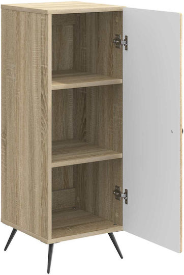 Μπουφές Ξύλινος με Συρτάρια Καφέ 33x34.5x90cm