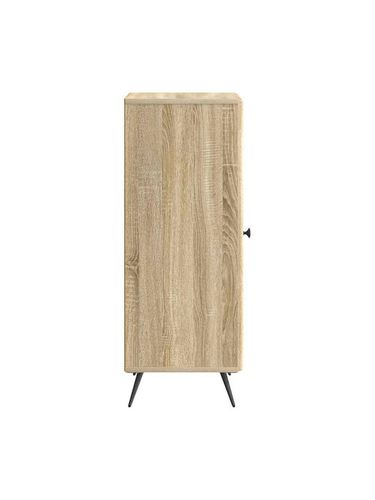 Дървен Буфет с Чекмеджета Кафяв 33x34.5x90см