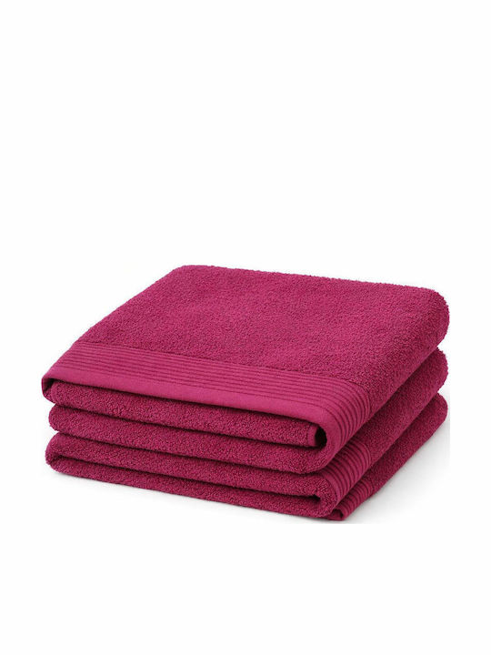 24home.gr Hand Towel DORA 40x60cm Crimson Weight 600gr/m²