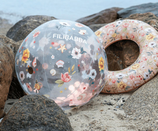 Filibabba Φουσκωτή Μπάλα Θαλάσσης Ocean Blossom Confetti