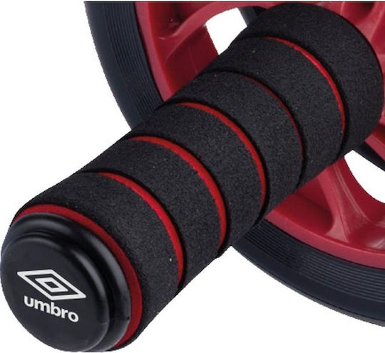 Umbro GSP-268590 Rad Bauchmuskeltrainingsgeräte Rot mit Matte für die Knie