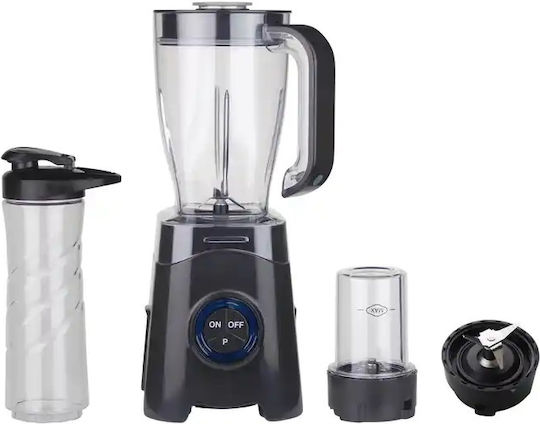 DSP KJ2020 Μπλέντερ με Πλαστική Κανάτα 1.5 lt 250W Μαύρο