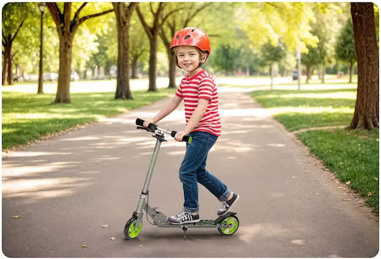 Ricokids Patinetă Copii Pliabilă Kodi cu 2 Roți pentru 8+ Ani Gri