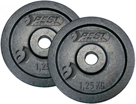 Σετ Δίσκοι Μεταλλικοί 2 x 1.25kg Φ30mm
