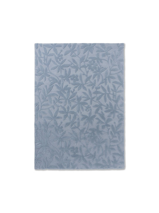 Laura Ashley Cleavers Lucrat manual Covor Rectangular Din lână Seaspray