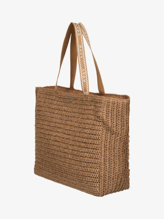 Roxy Fabric Brown Beach Bag Roxy Fabric Brown Beach Bag