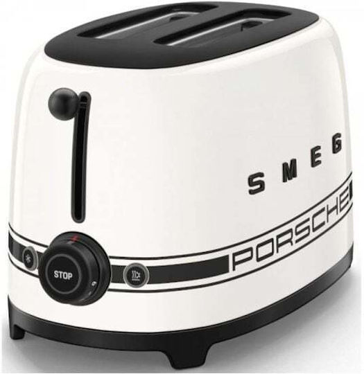 Smeg Φρυγανιέρα 2 Θέσεων 950W Λευκή