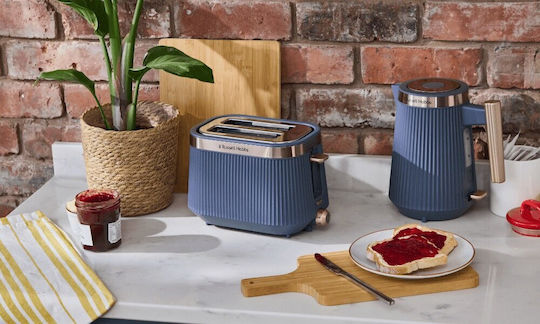Russell Hobbs Bronte Тостер Двуместен 980W Син