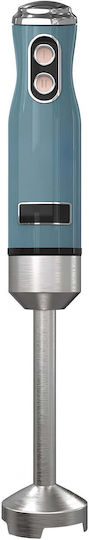 Avizar Hand Blender 600w 2 Speeds Copper-wound Motor Stainless Steel Base Blue