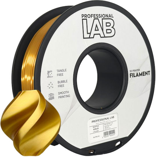 Silk Pla Filament 3d Printer Professional Lab 1 Kg 1.75 Mm Gold