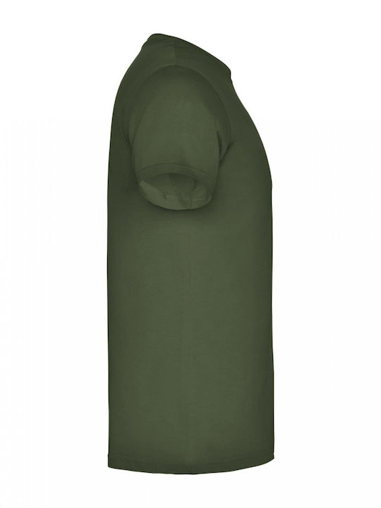 Roly Κοντομάνικη Μπλούζα Venture Green 100%co Roly 3.961-venture
