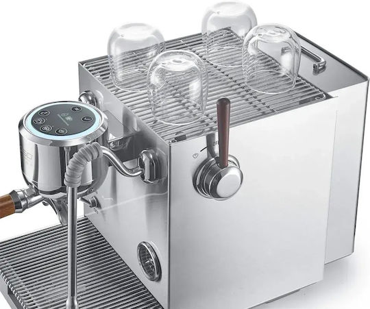 Caso Handbetriebene Espressomaschine 3000W Druck 19bar Graue