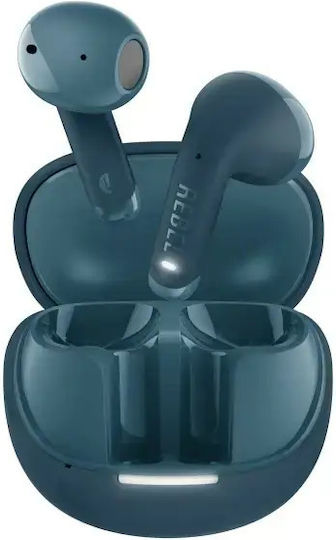 Fresh 'n Rebel Twins Core 2 Earbud In-ear Bluetooth Handsfree Headphones with Sweat Resistance and Charging Case Steel Blue