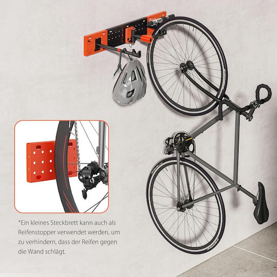 Bicycle Wall Mount Adjustable Rotating Holder Up To 30kg