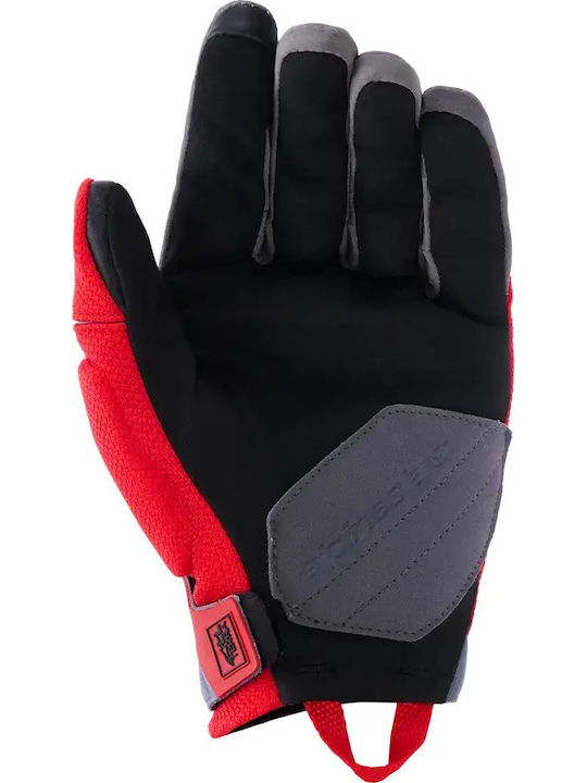 Alpinestars Durack Καλοκαιρινά Ανδρικά Γάντια Black/Deep Grey/Fluo Red Alpinestars Durack Καλοκαιρινά Ανδρικά Γάντια Black/Deep Grey/Fluo Red