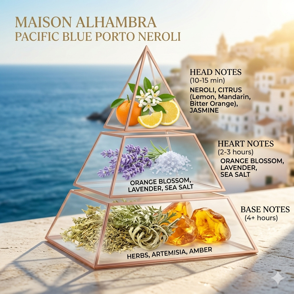Maison Alhambra Porto Neroli Eau de Parfum 80ml