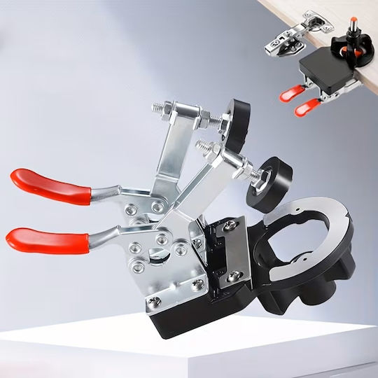 Sablon Pentru Găurirea Balamalelor Zola Mobilă Freză 35 Mm Aluminiu Plastic Accesorii Incluse