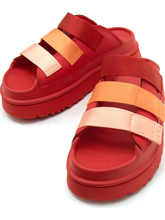 Goldenglow Slide Women's Sandals Flatforms Orange