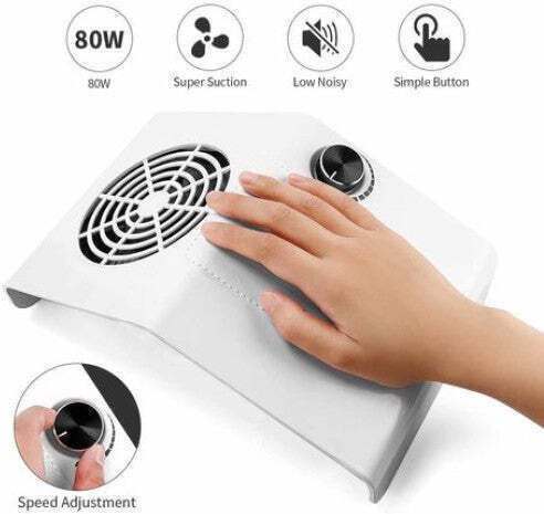 Adjustable Manicure Vacuum Master Power 80w