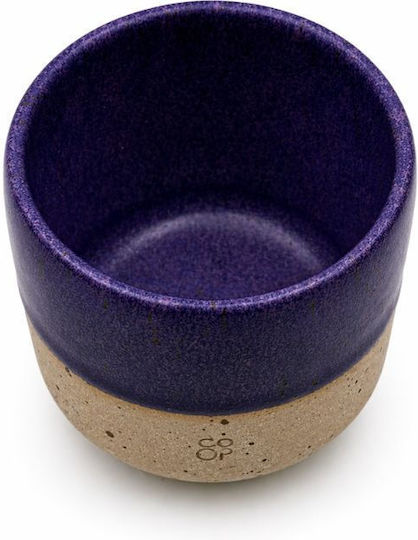 Coop Cană Ceramică Violet 180ml