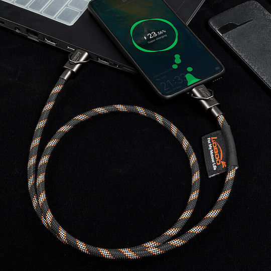 Loboo Usb-c 100w Charging Cable Lanyard