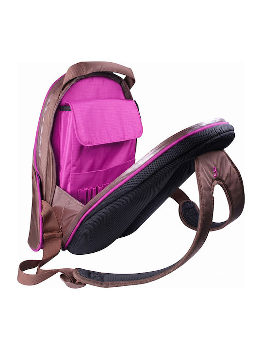 Be.ez Чанта За Лаптоп Macbook Pro 15-инча Раница Le Bag Collection Кафява