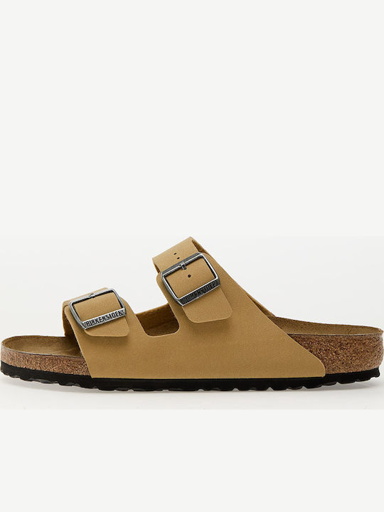 Arizona Birko-flor Birkibuc Birkibuc Дамски Сандали Екрю Нормална Кройка