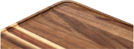 Правоъгълна Дървена Чиния За Пустинята 27x27см pl603.004