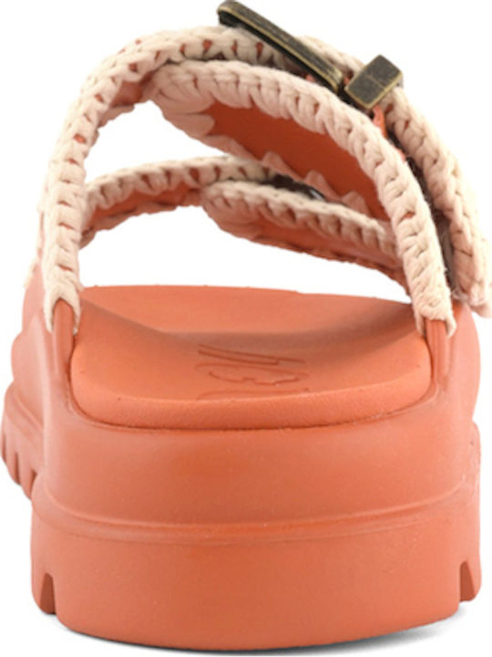 Mou Slides in Orange Colour