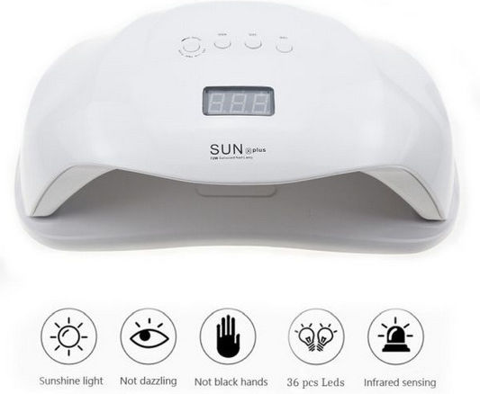 Professionelle UV LED Nagellack Aushärtungslampe Sunx Plus 72w
