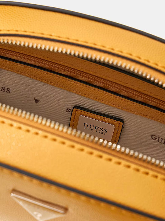 Damen Satchel Tasche Gelbe