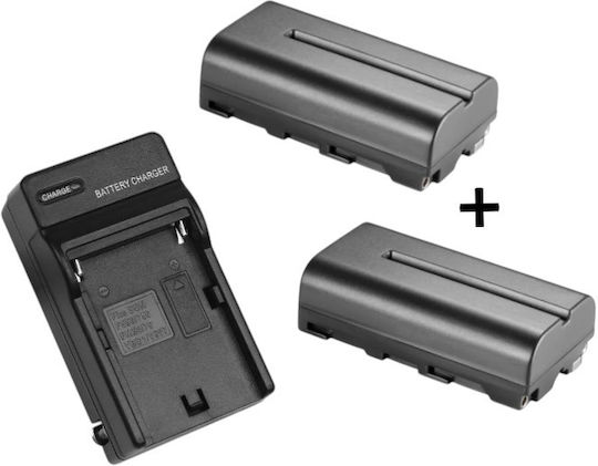 Dual Power Kit Np-f550 F570 – Power System 2 Batteries Charger