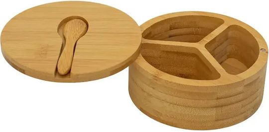 General Use Vase with Lid Wooden ac699