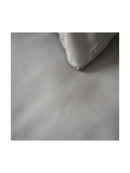Gofis Home Decorative Pillow Case 100% Cotton Gray 80x200cm