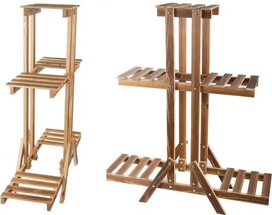Wooden Brown Plant Stand