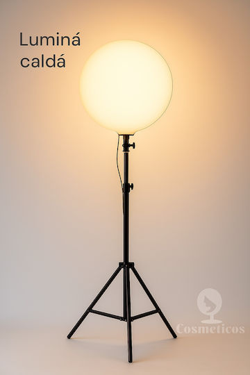 Кръгъл LED Панел с Топло Бяла Светлина 3000K