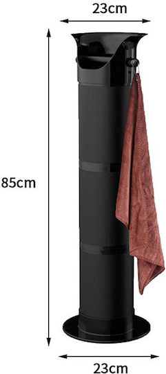 4bars K003 Kaffeemühlenbehälter Knock Box Schwarz