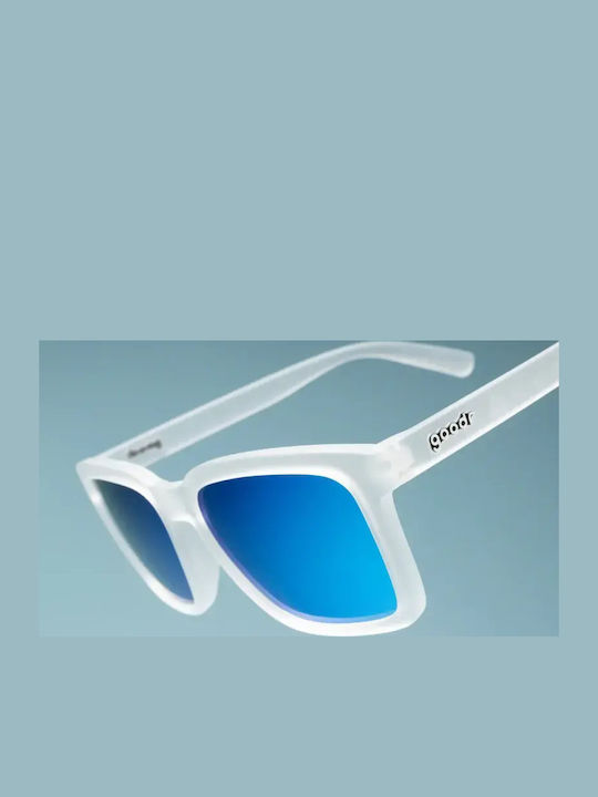 Goodr Unisex Sunglasses with White Frame G00861-SLG-01