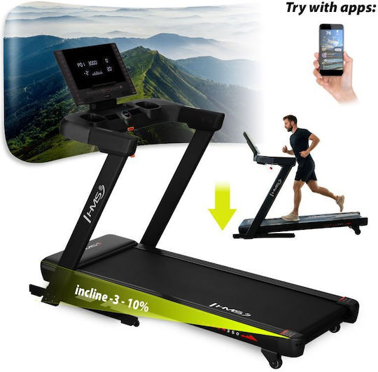 HMS 1.75hp Electric Foldable Treadmill for User up to 135kg
