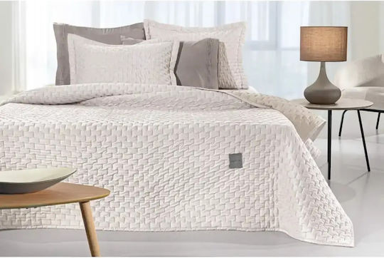 Guy Laroche Arden Tagesdecken Set Halbdoppel Microfiber Natürliche 180x240cm 2Stücke