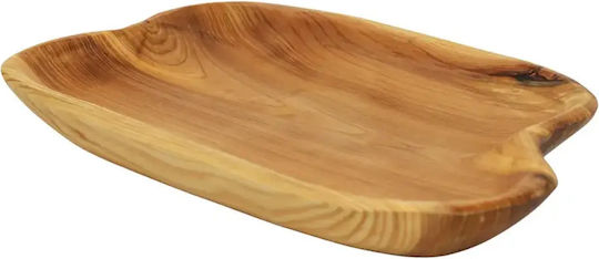 Xylino.gr Πιατέλα Σερβιρίσματος Hölzernes Beiges 35x23cm pl624.020