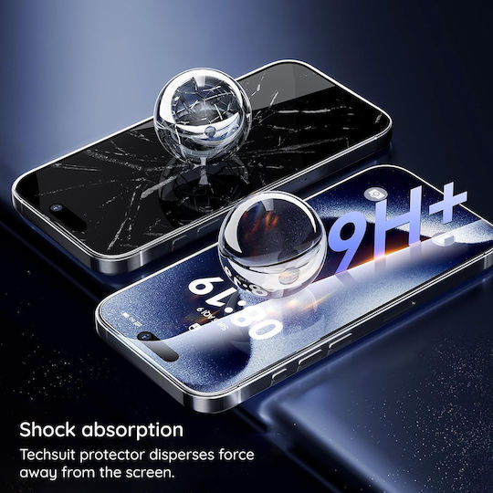 Techsuit Full Glue Full Face Tempered Glass (Poco F8 Pro)