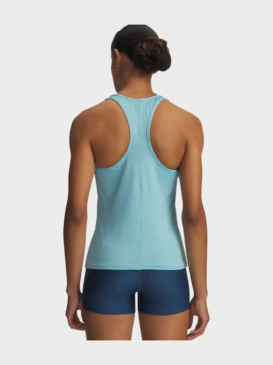 Racer Women's Sports Sleeveless Blouse Fast Drying with Mesh Turquoise