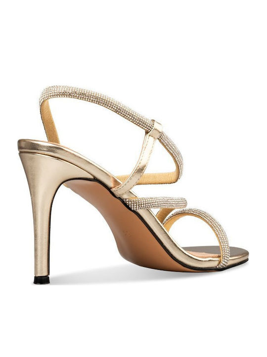 Damen Sandalen Gold