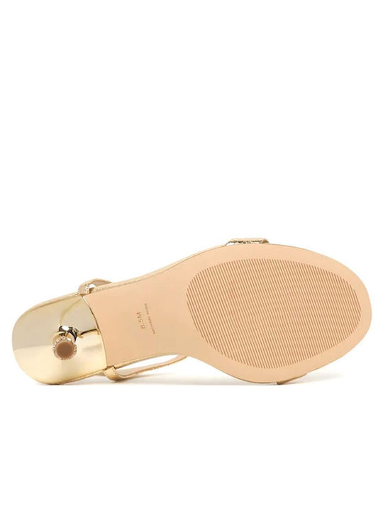 Leather Sandals Gold